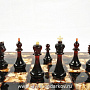 Янтарные шахматы "Готика", фотография 3. Интернет-магазин ЛАВКА ПОДАРКОВ