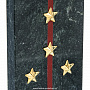 Настольные часы из камня "Погон. Капитан", фотография 3. Интернет-магазин ЛАВКА ПОДАРКОВ