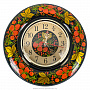 Часы настенные "Весна". Хохлома, фотография 1. Интернет-магазин ЛАВКА ПОДАРКОВ