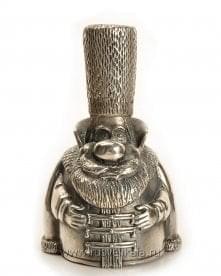 11605 Бронза Колокольчик "Боярин" серебрение