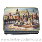 Шкатулка с художественной росписью "Кремль"