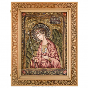 Икона в киоте "Ангел Хранитель" 28х36 см, фотография 0. Интернет-магазин ЛАВКА ПОДАРКОВ