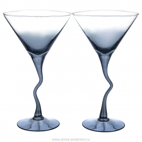 Набор бокалов для мартини "Черное море" 200 мл, фотография 0. Интернет-магазин ЛАВКА ПОДАРКОВ