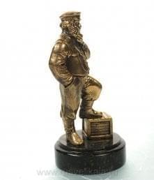 0010389-М Бронза Скульптура "Предприниматель" (малая)