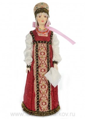 Кукла "Девушка в традиционном национальном костюме", фотография 0. Интернет-магазин ЛАВКА ПОДАРКОВ