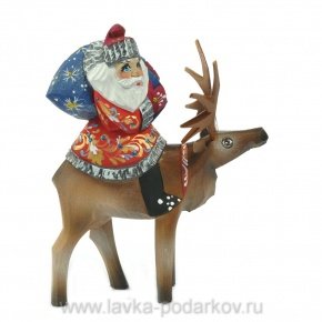 Скульптура «Дед Мороз» (в ассортименте), фотография 0. Интернет-магазин ЛАВКА ПОДАРКОВ
