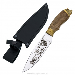 Нож сувенирный "Бизон", фотография 0. Интернет-магазин ЛАВКА ПОДАРКОВ