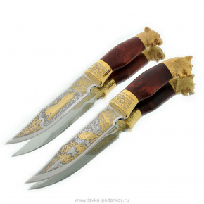 Нож "Сафари 2" (в ассортименте) Златоуст, фотография 0. Интернет-магазин ЛАВКА ПОДАРКОВ