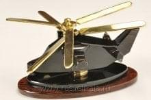 6162 Нат. Камень Скульптура  малая "Вертолет"  