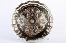 8053 Поднос латунный (под самовар) d-37см