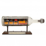 Модель в бутылке "Электровоз шахтовый"