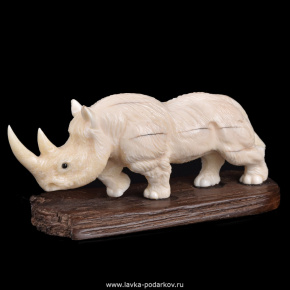 Скульптура "Носорог", фотография 0. Интернет-магазин ЛАВКА ПОДАРКОВ