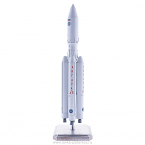 Модель российской ракеты-носителя тяжёлого класса "Ангара-А5", фотография 0. Интернет-магазин ЛАВКА ПОДАРКОВ