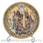 Декоративная тарелка на религиозную тематику "Святой Алексий"
