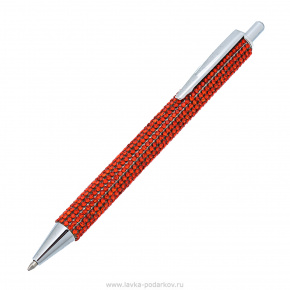 Подарочная шариковая ручка со стразами "Сияние", фотография 0. Интернет-магазин ЛАВКА ПОДАРКОВ