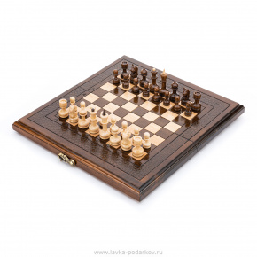 Шахматы + нарды деревянные "2 в 1", фотография 0. Интернет-магазин ЛАВКА ПОДАРКОВ