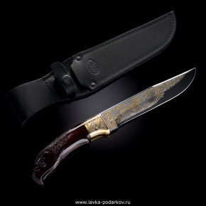 Нож сувенирный Златоуст, фотография 0. Интернет-магазин ЛАВКА ПОДАРКОВ