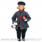Коллекционная кукла ручной работы "Мальчик Пасхальный"