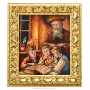 Картина на перламутре "Еврейские мотивы" 16 х 18 см, фотография 0. Интернет-магазин ЛАВКА ПОДАРКОВ
