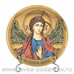 Декоративная тарелка на религиозную тематику "Архангел Михаил"