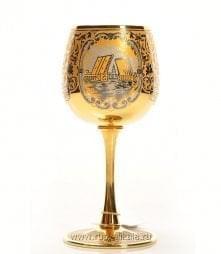 11335-2700 Златоуст БОКАЛ "Санкт-Петербург. Разводной мост." 