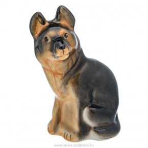 Фарфоровая статуэтка "Собака Овчарка", фотография 0. Интернет-магазин ЛАВКА ПОДАРКОВ