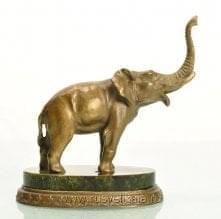 10718 Бронза Скульптура "Слон"