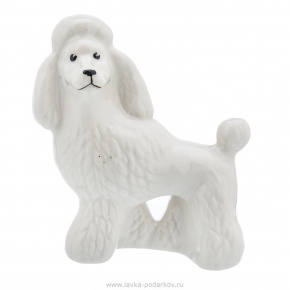 Фарфоровая статуэтка "Собака Пудель", фотография 0. Интернет-магазин ЛАВКА ПОДАРКОВ