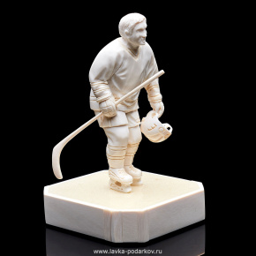 Скульптура "Хоккеист", фотография 0. Интернет-магазин ЛАВКА ПОДАРКОВ