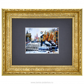 Картина "Санкт-Петербург" 30 х 25 см, фотография 0. Интернет-магазин ЛАВКА ПОДАРКОВ