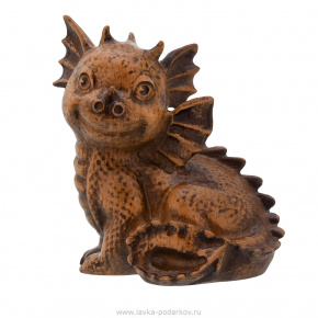 Статуэтка из дерева "Дракон" с подарочным футляром, фотография 0. Интернет-магазин ЛАВКА ПОДАРКОВ