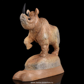 Скульптура "Носорог", фотография 0. Интернет-магазин ЛАВКА ПОДАРКОВ