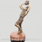 Скульптура бронзовая "Баскетболист"