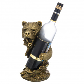 Подставка под бутылку "Медведь", фотография 0. Интернет-магазин ЛАВКА ПОДАРКОВ