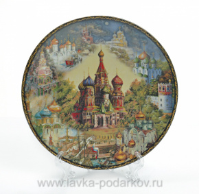 Сувенирная тарелка «Русские мотивы» , фотография 0. Интернет-магазин ЛАВКА ПОДАРКОВ