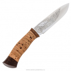 Нож сувенирный туристический "Волк". Златоуст, фотография 0. Интернет-магазин ЛАВКА ПОДАРКОВ