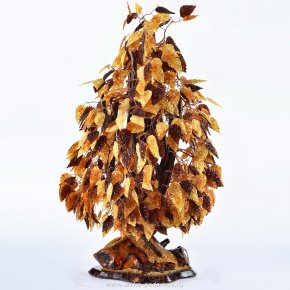 Сувенир из янтаря "Денежное дерево", фотография 0. Интернет-магазин ЛАВКА ПОДАРКОВ