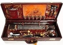 9955 Набор "Подарочный" для ШАШЛЫКА 035/K в кейсе 