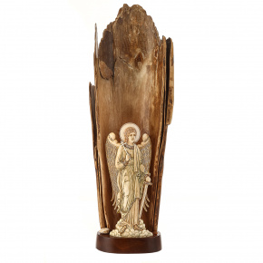 Скульптура из кости мамонта "Ангел-Хранитель", фотография 0. Интернет-магазин ЛАВКА ПОДАРКОВ