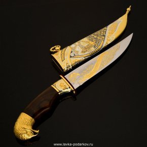 Нож "Орел" Златоуст, фотография 0. Интернет-магазин ЛАВКА ПОДАРКОВ
