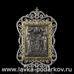 Икона серебряная "Петр и Феврония"
