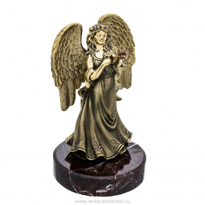 Бронзовая статуэтка "Ангел добра", фотография 0. Интернет-магазин ЛАВКА ПОДАРКОВ