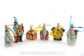 Подарочный набор из 6-ти мини-штофов, фотография 0. Интернет-магазин ЛАВКА ПОДАРКОВ