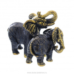 Статуэтка "Семья слонов", фотография 0. Интернет-магазин ЛАВКА ПОДАРКОВ