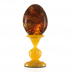 Яйцо пасхальное из янтаря (в ассортименте)