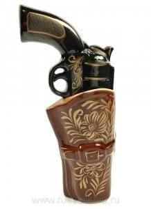 -0,75л (БЕЗ ПОДСТАВКИ) Фарфор ШТОФ "Кольт" 0,75л 