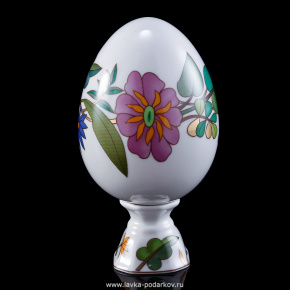 Пасхальное яйцо на подставке "Пестрый венок". ИФЗ, фотография 0. Интернет-магазин ЛАВКА ПОДАРКОВ