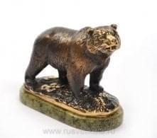 139078 Бронза Скульптура "Медведь" 
