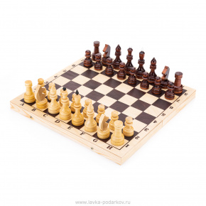 Шахматы деревянные "Турнирные", фотография 0. Интернет-магазин ЛАВКА ПОДАРКОВ