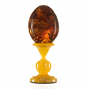 Яйцо пасхальное из янтаря (в ассортименте), фотография 0. Интернет-магазин ЛАВКА ПОДАРКОВ